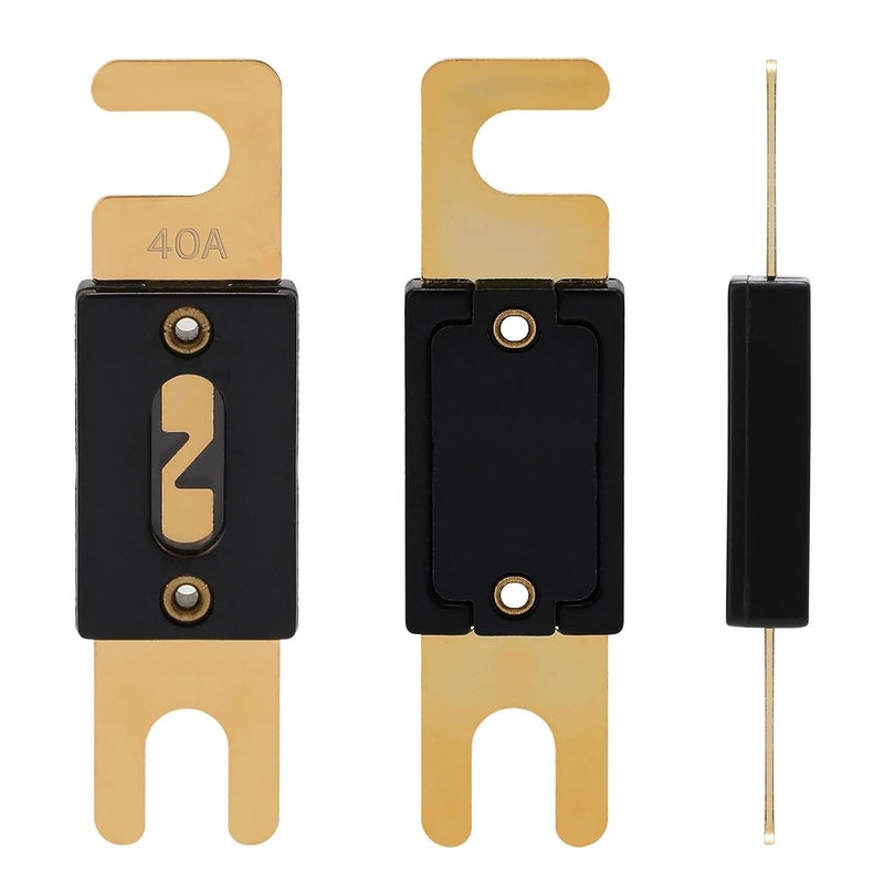 VEXUNGA 40A ANL Fuse 40 Amp Inline Blade Fuses 32V for Car Audio Inverter Automotive Stereo (Pack of 3 pcs) - Image 4
